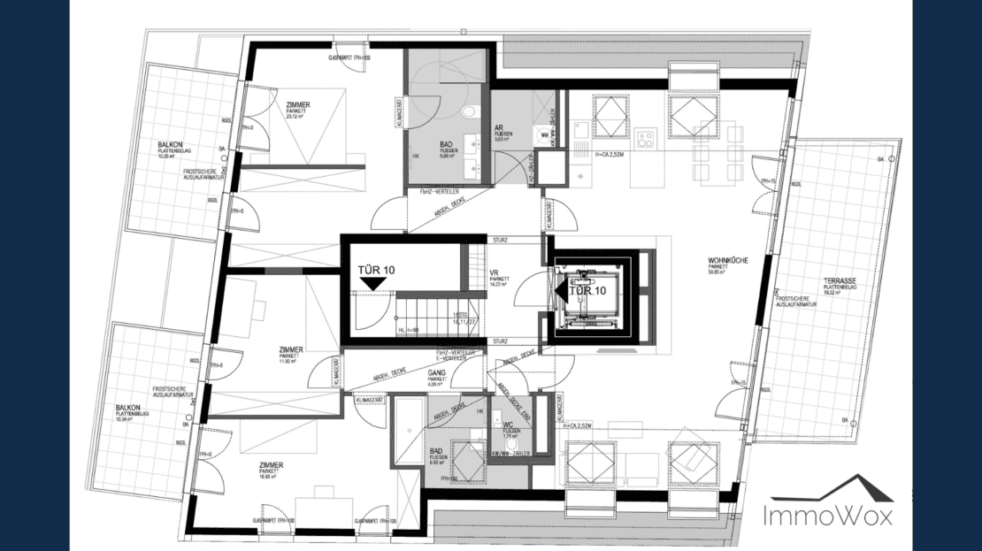 Grundriss Dachgeschoß